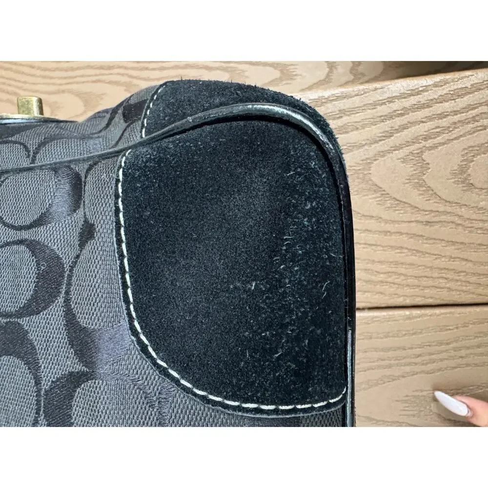 Coach y2k suede